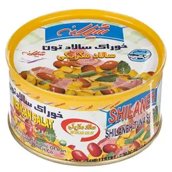 کنسرو خوراک سالاد تون شیلانه - مقدار 170 گرم