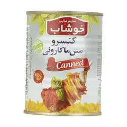 کنسرو سس ماکارونی با سویا خوشاب - مقدار 350 گرم