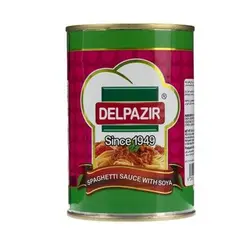 کنسرو سس ماکارونی با سویا دلپذیر - مقدار 400 گرم