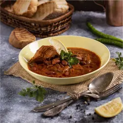 کنسرو ماهی تن و لوبیا چیتی تحفه - مقدار 230 گرم