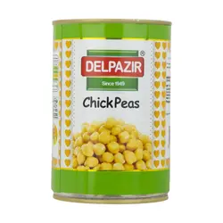 کنسرو نخود آبگوشتی دلپذیر - مقدار 420 گرم