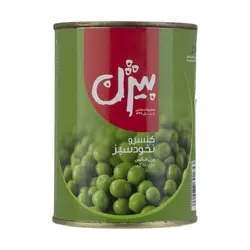 کنسرو نخود سبز بیژن - مقدار 380 گرم