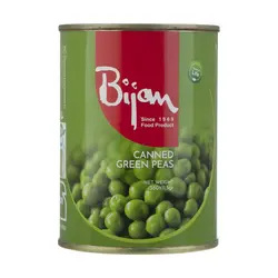 کنسرو نخود سبز بیژن - مقدار 380 گرم