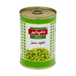 کنسرو نخود سبز دلپذیر - مقدار 420 گرم