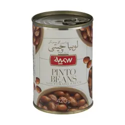کنسرو لوبیا چیتی سمیه - مقدار 420 گرم