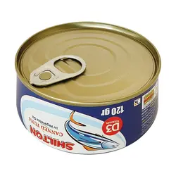 کنسرو ماهی تون در روغن گیاهی شیلتون - مقدار 120 گرم