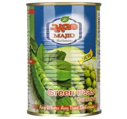 کنسرو نخود سبز مجید - مقدار 400 گرم