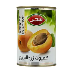 کمپوت زردآلو سحر - مقدار 430 گرم