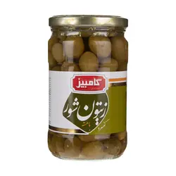 کنسرو زیتون با هسته کامبیز - مقدار 660 گرم