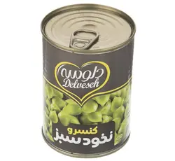 کنسرو نخود سبز دلوسه - مقدار 400 گرم