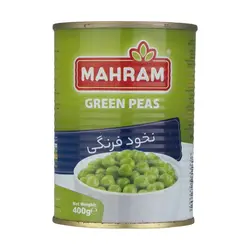 کنسرو نخود فرنگی مهرام - مقدار 400 گرم