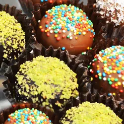 ترافل خرما پارسان - مقدار 100 گرم