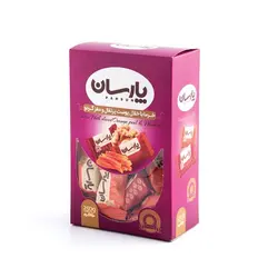 خرما با مغز گردو و خلال پوست پرتقال پارسان - مقدار 250 گرم