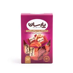 خرما با مغز گردو و خلال پوست پرتقال پارسان - مقدار 250 گرم