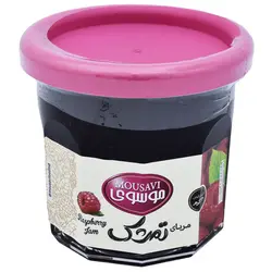 مربا تمشک موسوی - مقدار 320 گرم