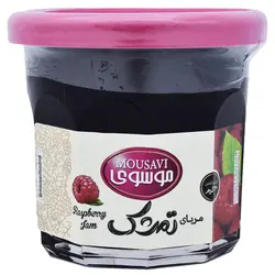 مربا تمشک موسوی - مقدار 320 گرم