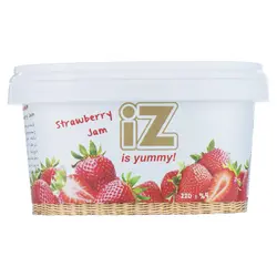 مربا توت فرنگی ایز - مقدار 220 گرم