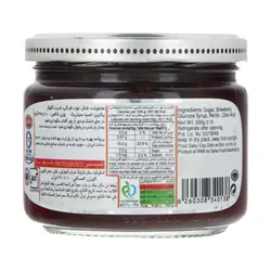 مربا توت فرنگی سحر - مقدار 390 گرم