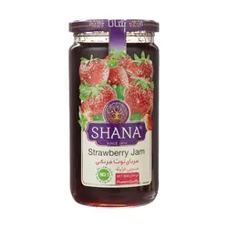 مربا توت فرنگی شانا - مقدار 830 گرم