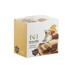 حلوا ارده با شیره خرما برادران عاصمی - مقدار 50 گرم - بسته 12 عددی