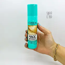 اسپری رنگ کانسیلر ریشه مو لورال بلوند روشن ۷۵ میل - فروشگاه سارالند