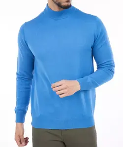 پلیور یقه ایستاده آبی سوپردرایM16A31701N