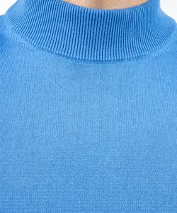 پلیور یقه ایستاده آبی سوپردرایM16A31701N