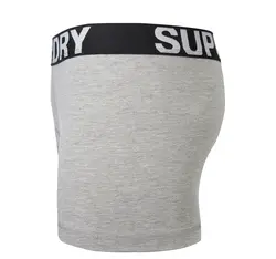 لباس زیر مردانه پک دوتایی طوسی/ سبز سوپردرای M22S31301X