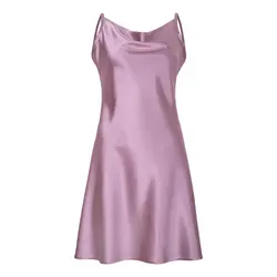 پیراهن دو بنده ساتن صورتی چرک سوپردرایW18S30601T