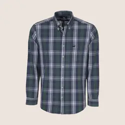 پیراهن مردانه چهارخانه - رگولار سوپردرای