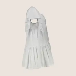 پیراهن زنانه آستین چین دار سوپردرای