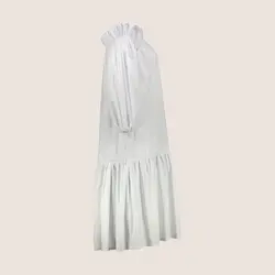 پیراهن زنانه یقه قایقی سوپردرای