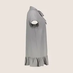 پیراهن زنانه یقه کراواتی سوپردرای