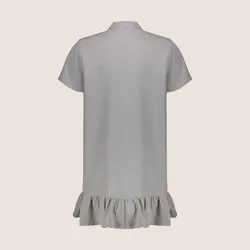 پیراهن زنانه یقه کراواتی سوپردرای