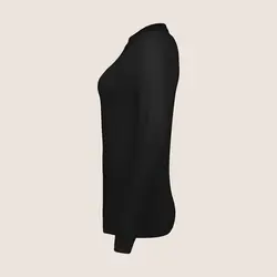 بافت زنانه یقه دار سوپردرای