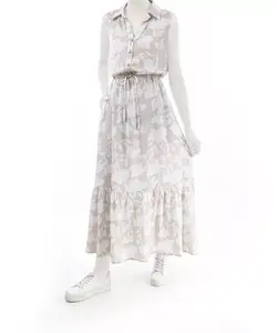 پیراهن طرحدار کرم سوپردرایW18S40601C