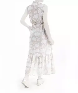 پیراهن طرحدار کرم سوپردرایW18S40601C