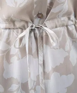 پیراهن طرحدار کرم سوپردرایW18S40601C