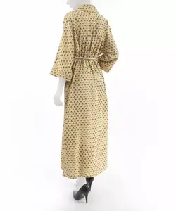 پیراهن طرحدار زرد زنانه سوپردرایW18S40101C