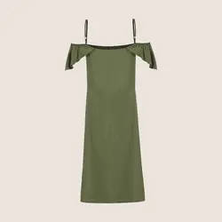 پیراهن دکمه دار 2بنده زنانه سوپردرای