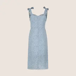 پیراهن دو بنده یقه خشتی سوپردرای W18S20603T-01