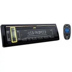پخش JVC مدل KD-X168M ساخت کشور اندونزی