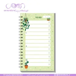 دفتر لیست کار ها مدل کاکتوس