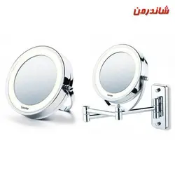 آینه آرایشی چراغدار بیورر مدل BS59