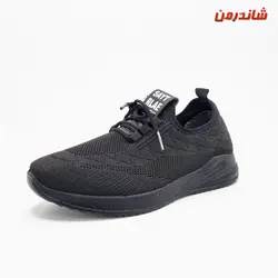 قیمت و خرید کفش پیاده روی آرشام با بند تزیینی برند تن تاک رنگ مشکی