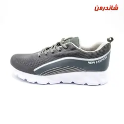کفش اسپرت مردانه برند نهرین مدل شرایتون طوسی - فروشگاه شاندرمن