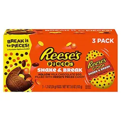 پک 3 تایی شکلات تخم مرغی شکلات شیری ریسز – Reese’s