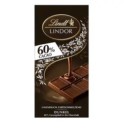 شکلات 60% دارک لینت لیندور – Lindt