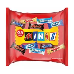 شکلات مینی میکس نستله 25 تایی – Minis