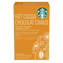 هات چاکلت فوری استارباکس طعم کارامل نمکی – Starbucks